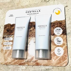 Madagascar Centella Soothing Cream Set - White